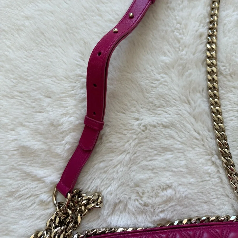 NWT!!! BVLGARI Divas Dream Bag Quilted Leather Medium Authentic Retail 1800$